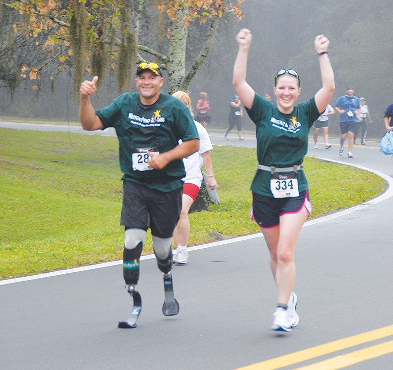 newI-Will-Inspire-Race-Bobby-Puckett-and-Bridget-Lawler amputee and prosthetist racing together