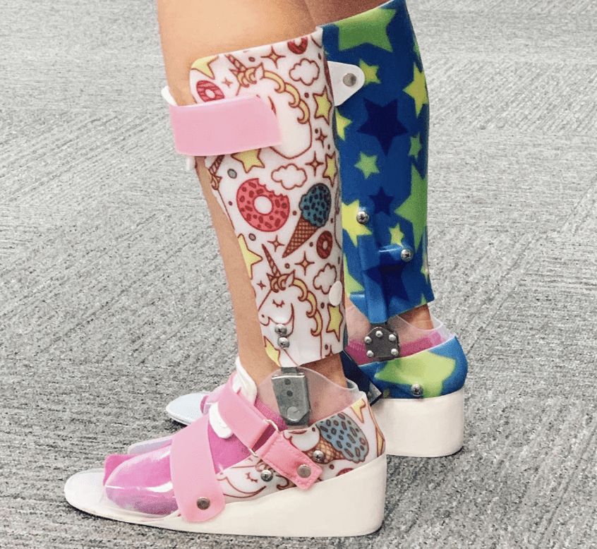 Wedged AFO for Toe-walker kids