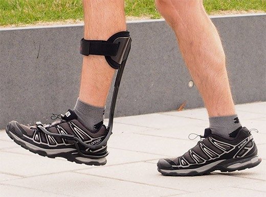 Man Walking in Turbomed Xtern AFO for dropfoot